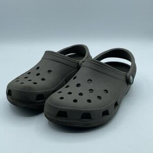 Crocs Classic Clogs Men's Size 6 Women's 8 Light Brown